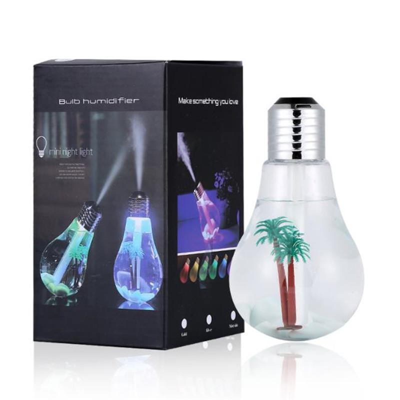 Humidifier With Colourfull Night Bulb