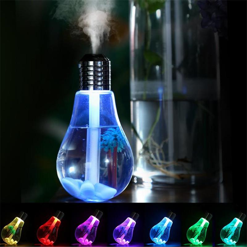 Humidifier With Colourfull Night Bulb