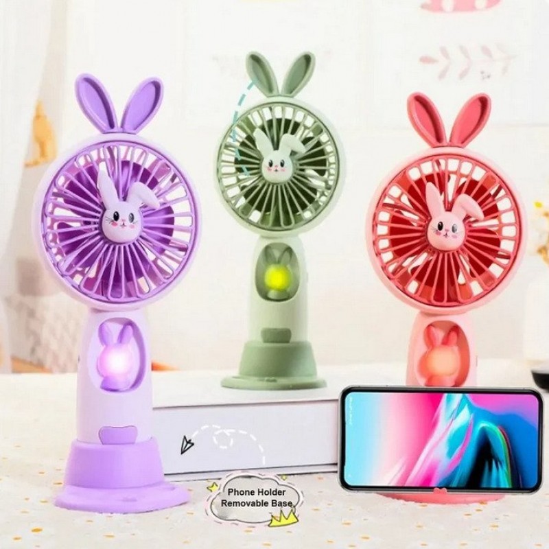 Handheld Fan With Night Light