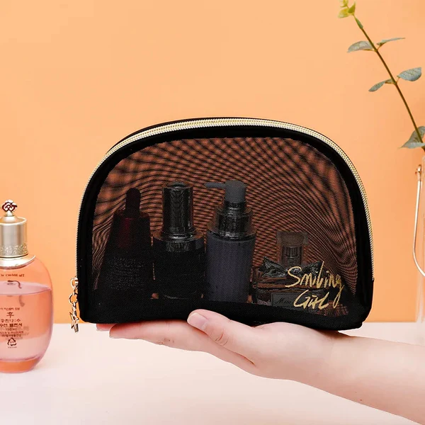 Net Cosmetic Organizer Pouch Bag