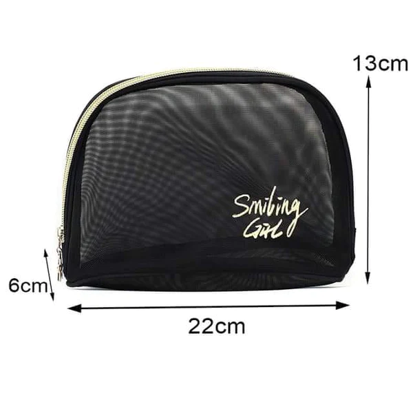 Net Cosmetic Organizer Pouch Bag