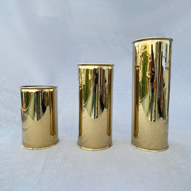 3pcs Set Sunset Gold Table Vase Bundle