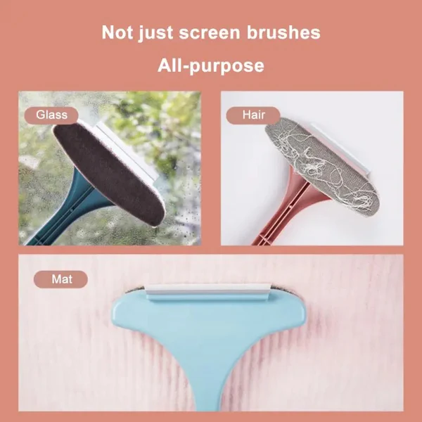 2 in 1 Window Cleaning Brush Wiper