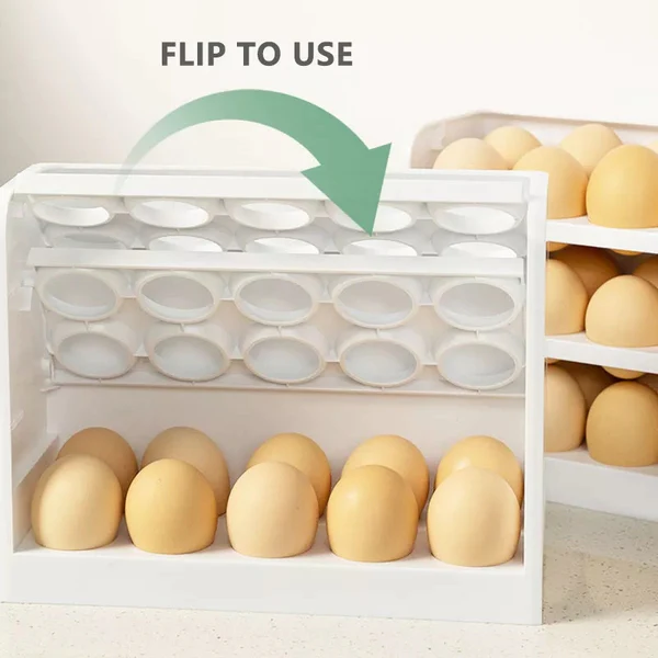 3Layer 30 Grid Egg Storage Rack