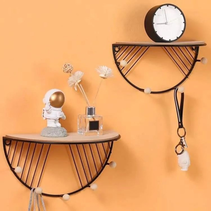 Wall mounted storage shelf