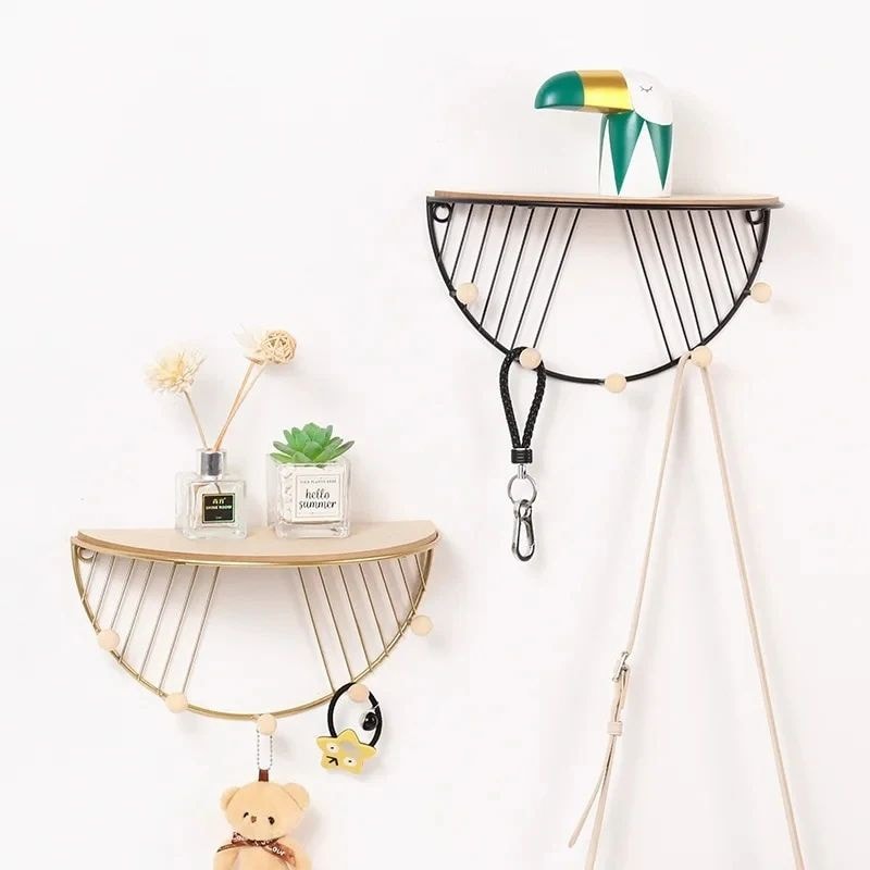 Wall mounted storage shelf