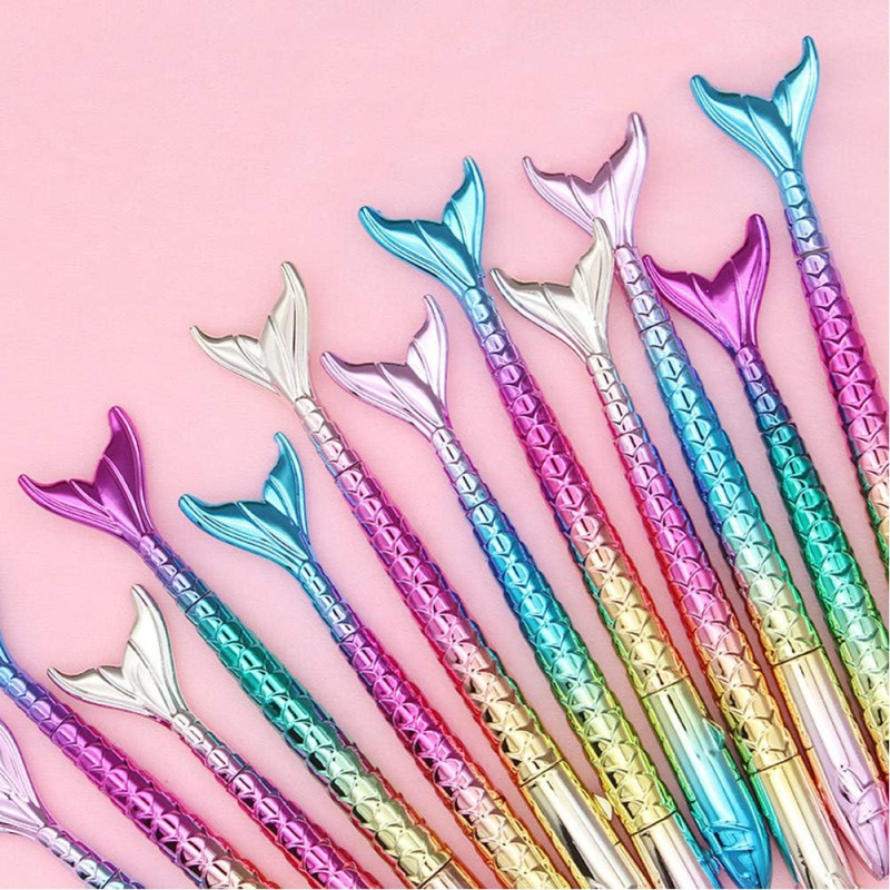 Mermaid Pens - Creative Liquid Gel Ink Rollerball Pen for School, Home