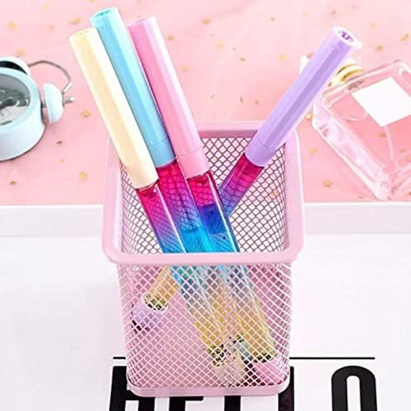 Floating Glitter Pens -  Colorful Rainbow Fine Point Pen for Home & Office