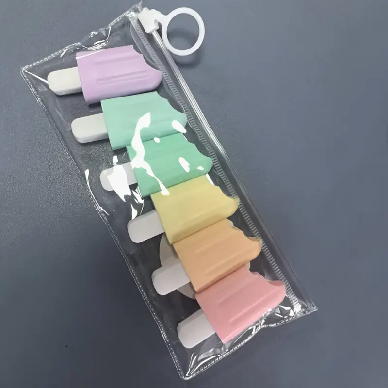 6pcs Mini Ice Cream Popsicle Highlighter