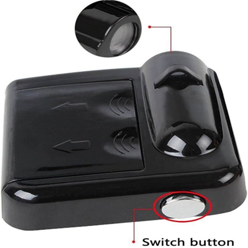 Toyota Wireless Ghost Shadow Welcome Logo LED Light Door Projectors 2 Pcs - Powered by AA Batteries ( Not included)