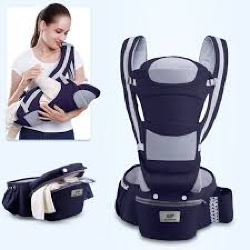 2024 Ergonomic Baby Carrier 6 in 1 OEM Wholesale Soft Infant Baby Carrier Walking Front and Backpack bag