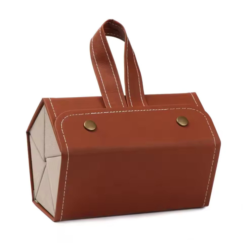 Portable Foldable Glasses Box 4/5 Multi-slot Eyeglass Storage Display Organizer Fashion PU Leather Travel Sunglasses Case