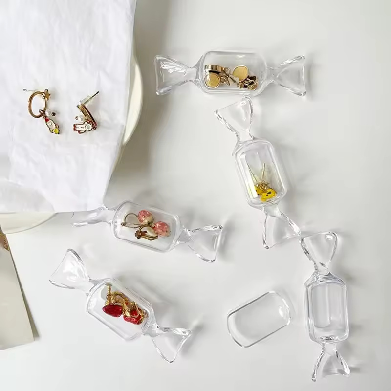 Acrylic Candy Shape Jewellery Organizer (Pack of 10)