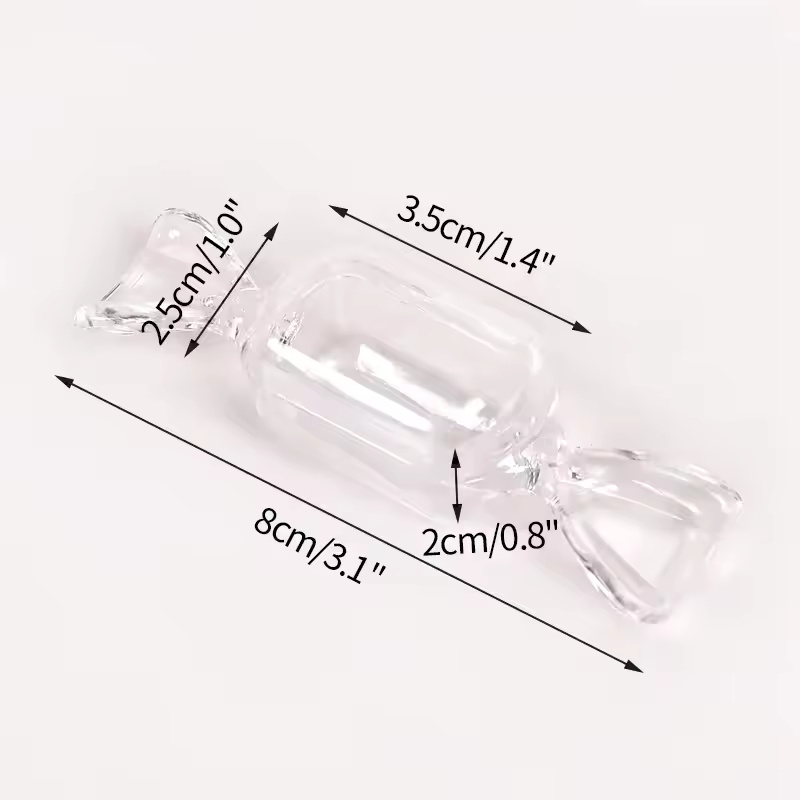 Acrylic Candy Shape Jewellery Organizer (Pack of 10)