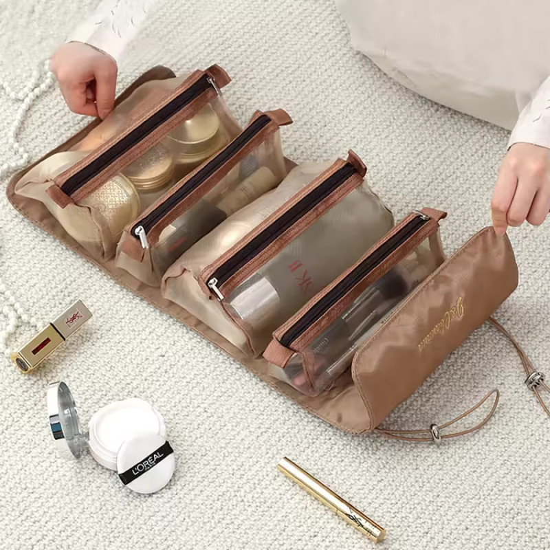 Detachable Folding Travel Bag For Cosmetics