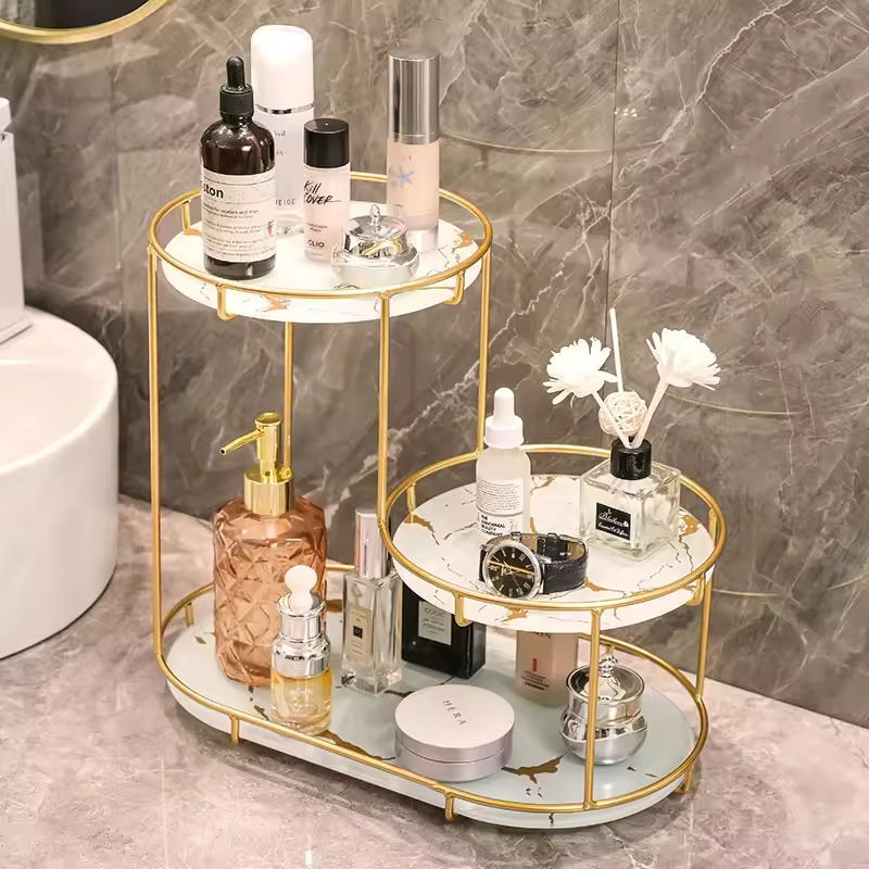 3 Tier Luxury Cosmetic And Skin Care Organizer Tray