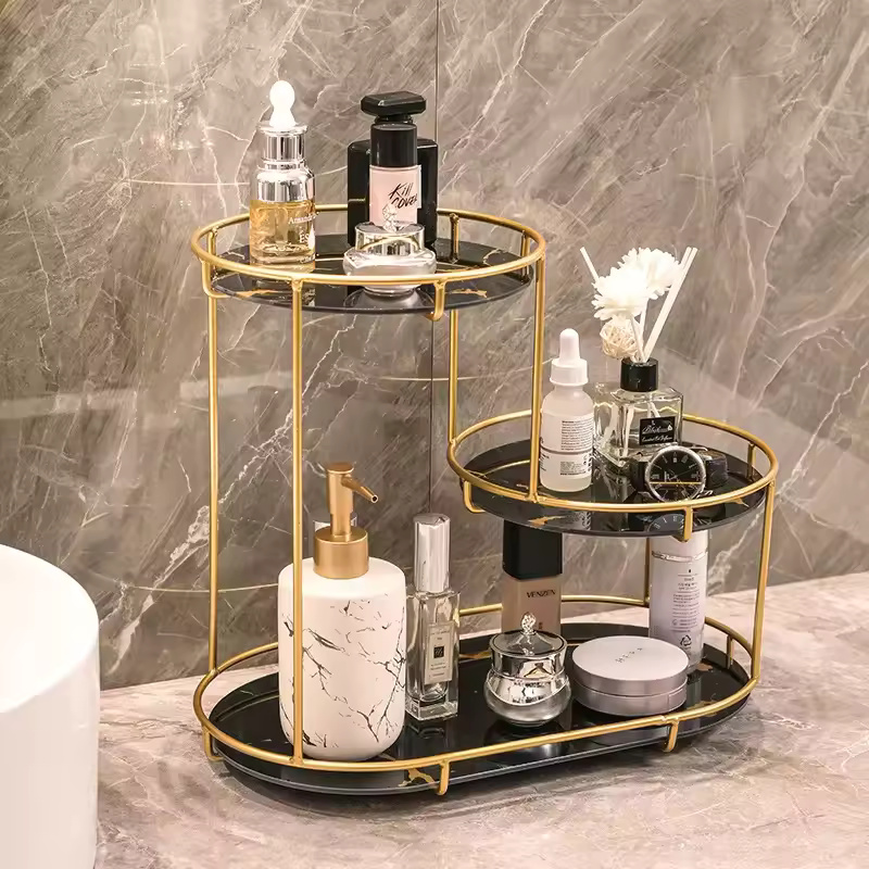 3 Tier Luxury Cosmetic And Skin Care Organizer Tray