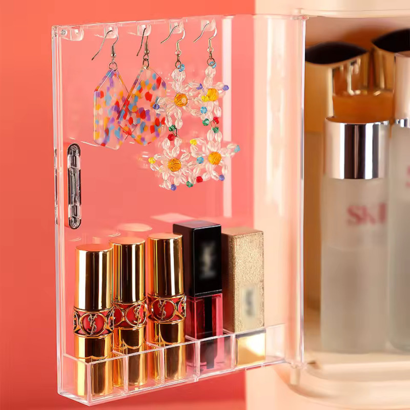 Luxury Storage Box With LED Mirror