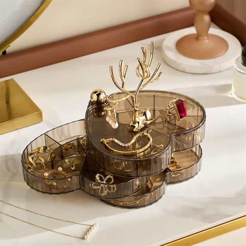 Heart Shape 3 Tier Jewellery Organizer