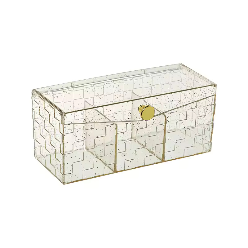 Multipurpose Organizer For Cotton Swab And Makeup