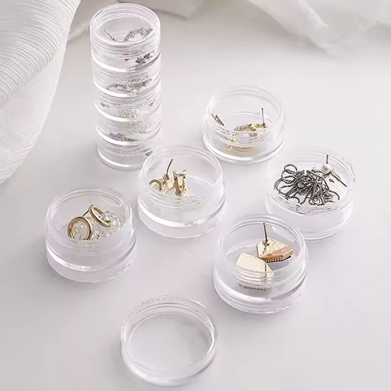 5 Layers Stackable Round Jewelry Organizer
