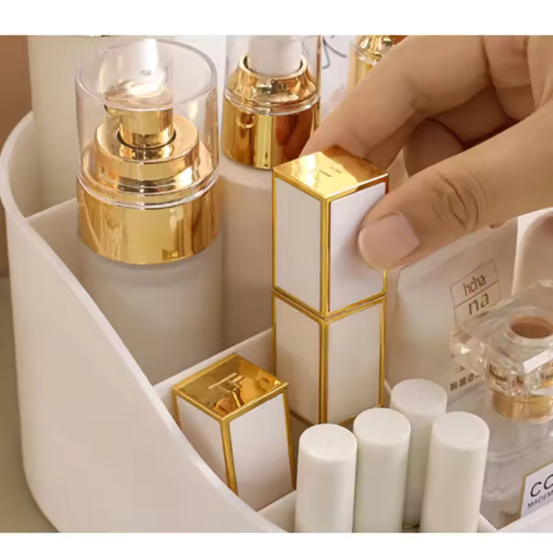 Cosmetic Organizer With Clear Drawer