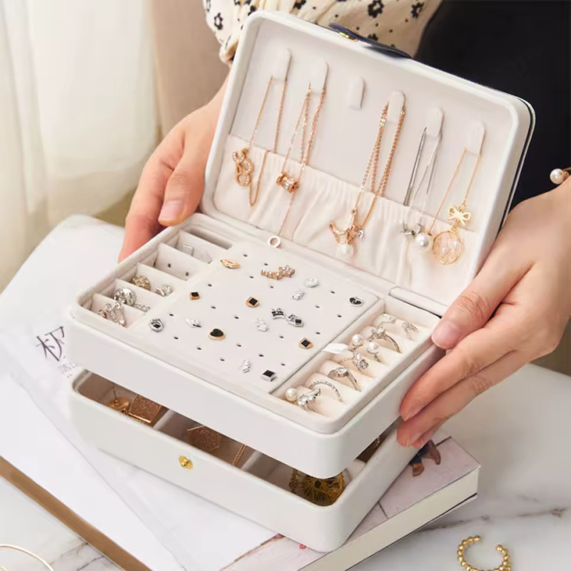 Double Layer Jewellery Box