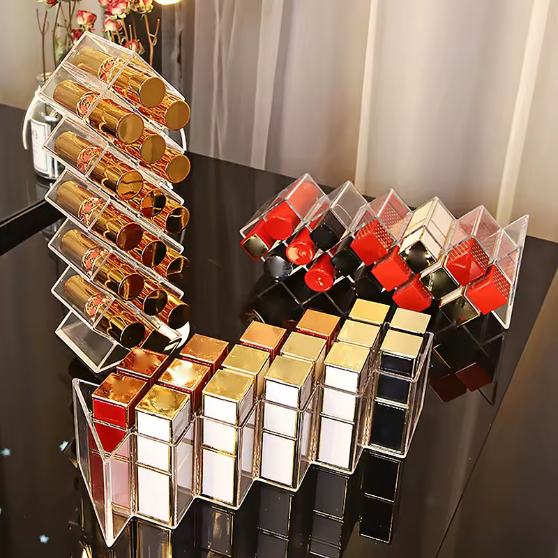 Acrylic 16 Grid Lipstick Organizer