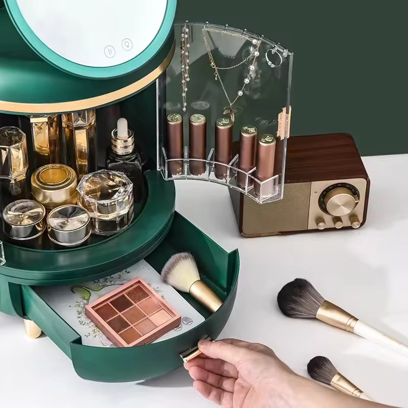 Double Door Skin Care & Jewellery Organizer