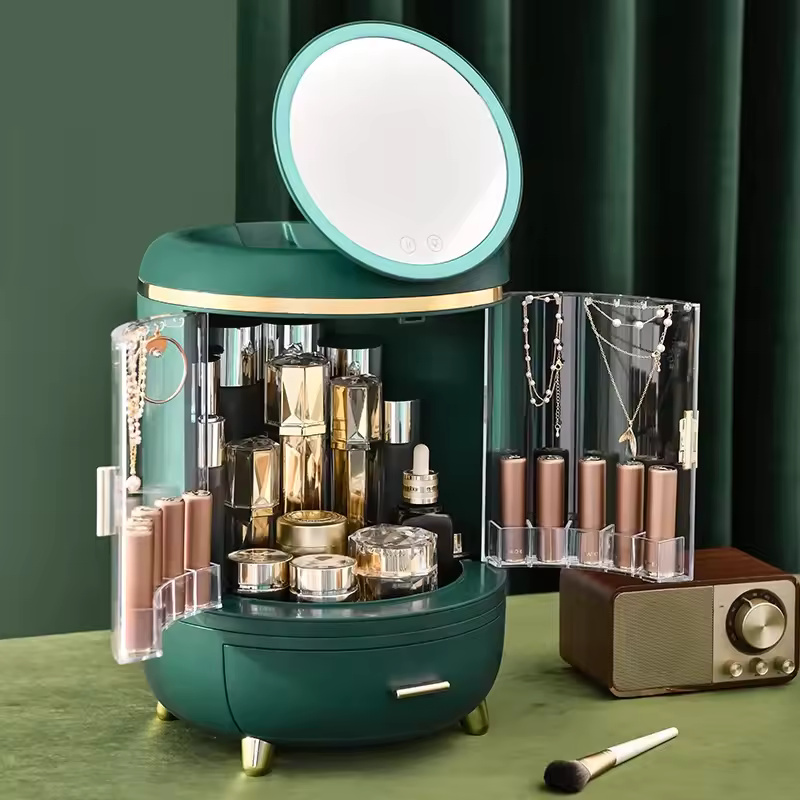 Double Door Skin Care & Jewellery Organizer