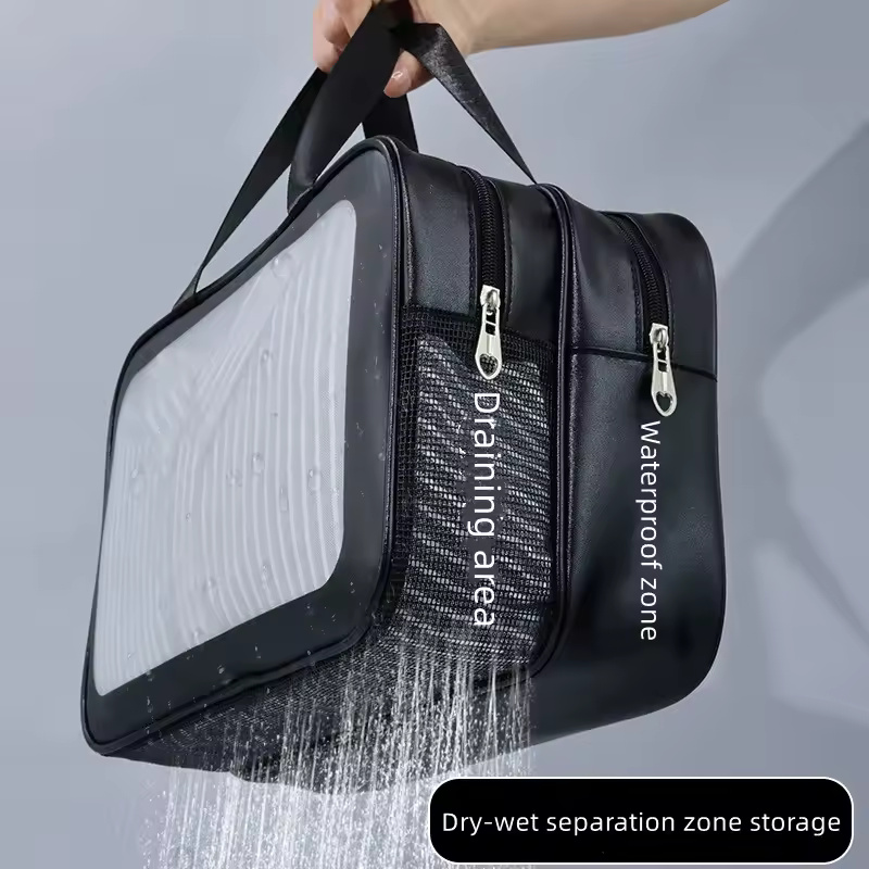 Waterproof Double Layer Travel Cosmetic Bag Medium / Large