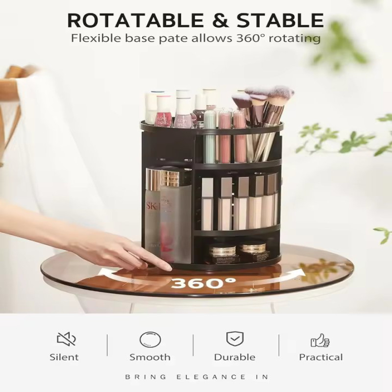 360 Rotating Makeup Organizer