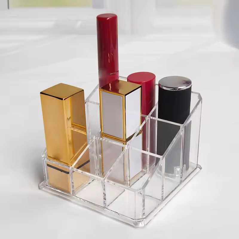 9 Grid Acrylic Lipstick Holder