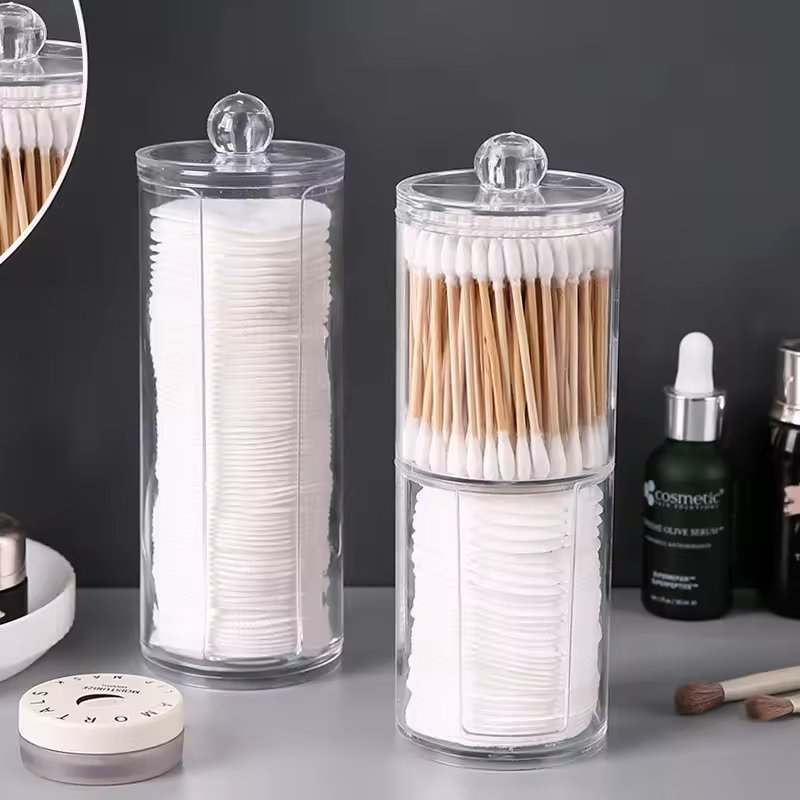 Acrylic Cotton Swab Holder