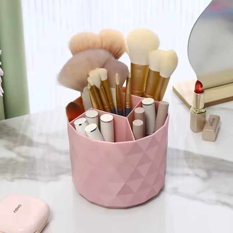 360° Rotating Makeup Brush Barrel