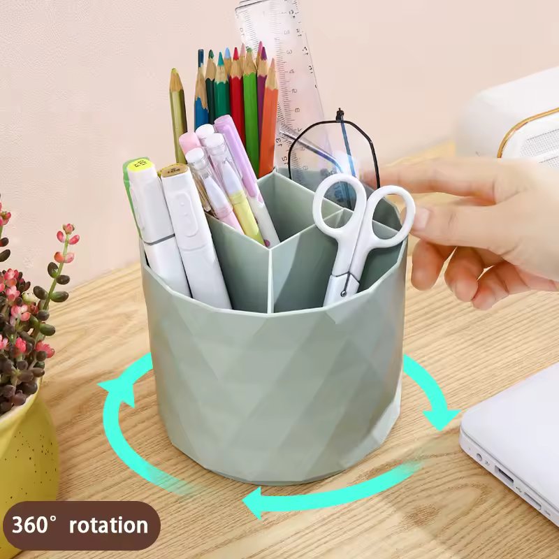 360° Rotating Makeup Brush Barrel