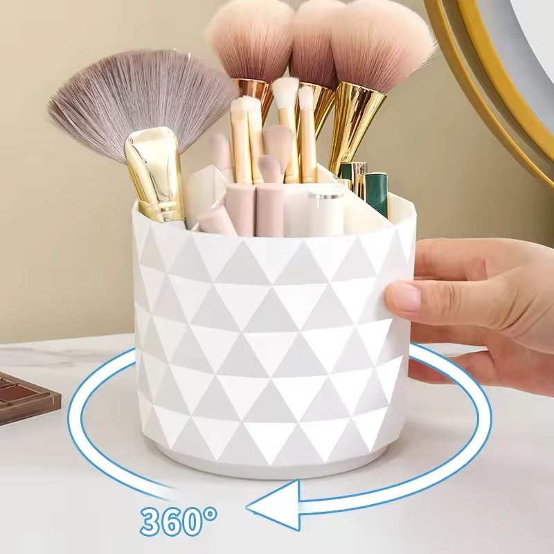 360° Rotating Makeup Brush Barrel