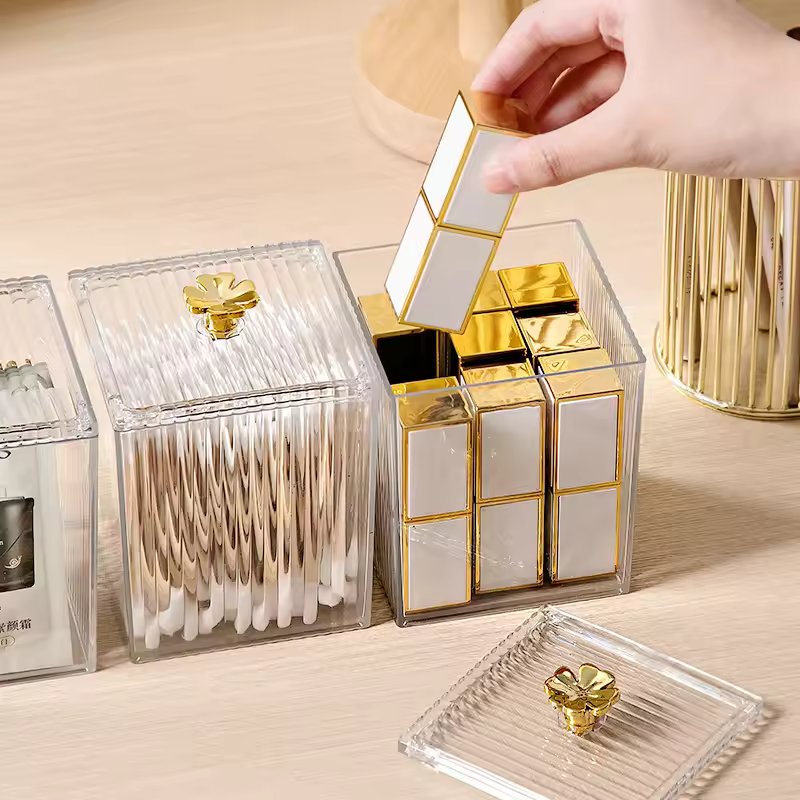 Acrylic Cotton Swab Holder