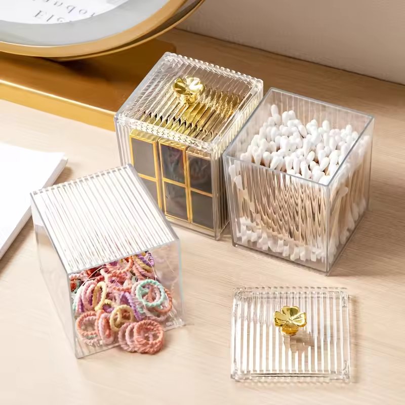 Acrylic Cotton Swab Holder