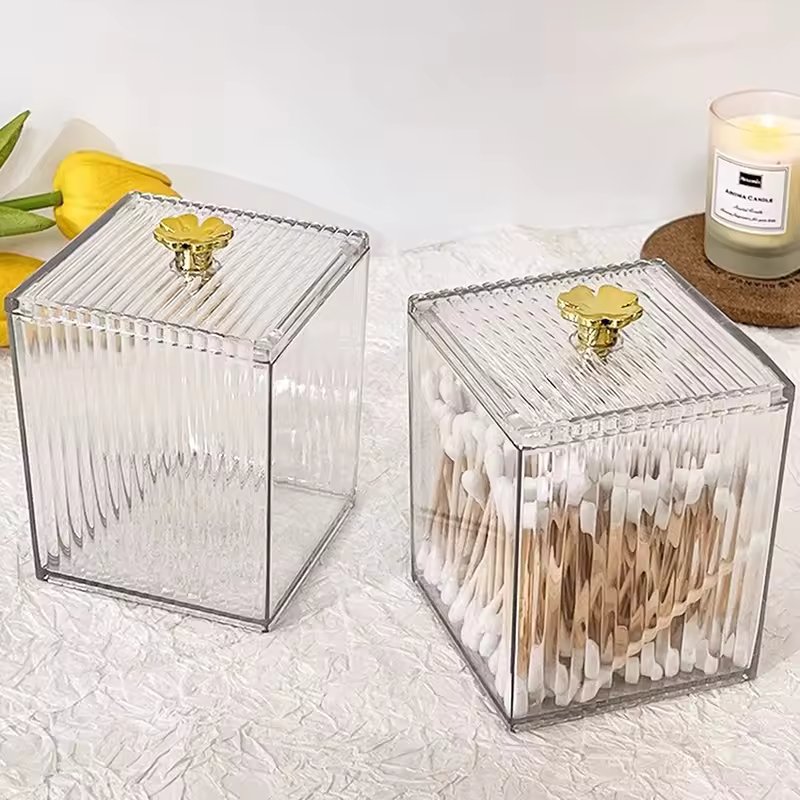 Acrylic Cotton Swab Holder