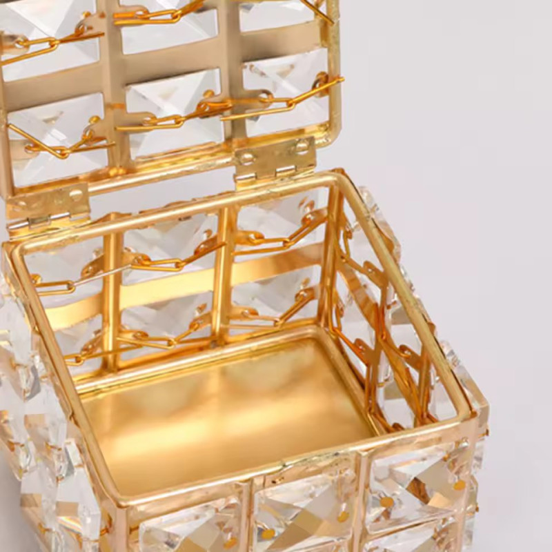 Mini Crystal Jewellery Box