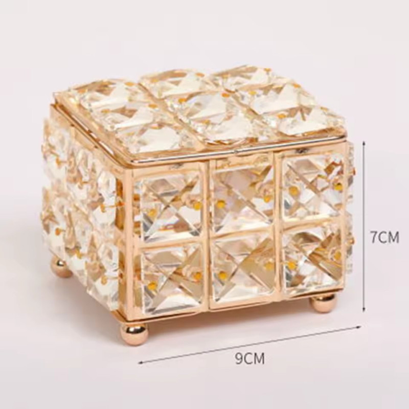 Mini Crystal Jewellery Box