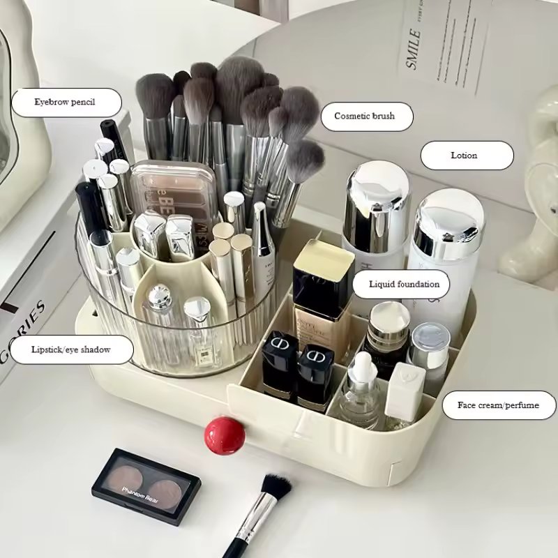 Rotating Cosmetic Organizer
