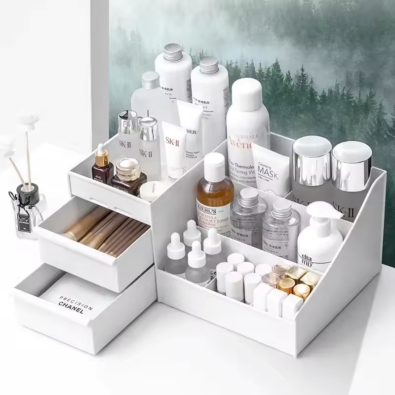 Makeup Organizer With Mini Drawers For Vanity