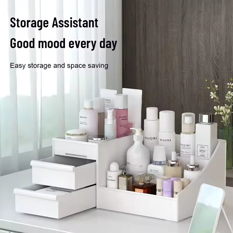 Makeup Organizer With Mini Drawers For Vanity