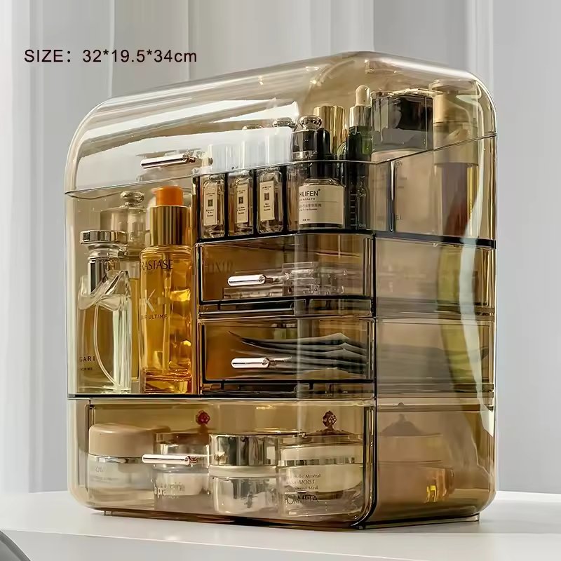 Multilayer Transparent Cosmetic Organizer