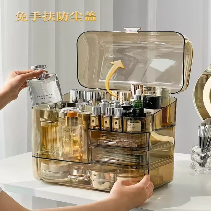 Multilayer Transparent Cosmetic Organizer