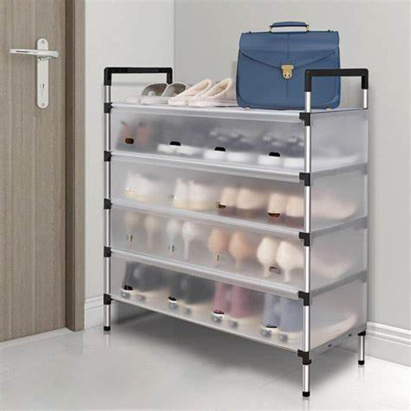 Dust-proof multi-layer shoe rack