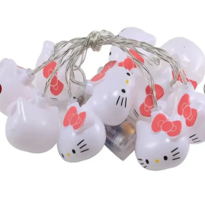 Hello Kitty-themed string lights