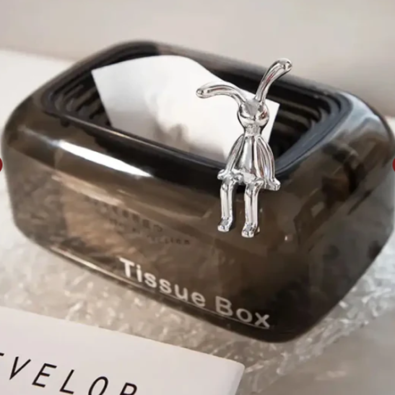 Transparent Acrylic Tissue Box